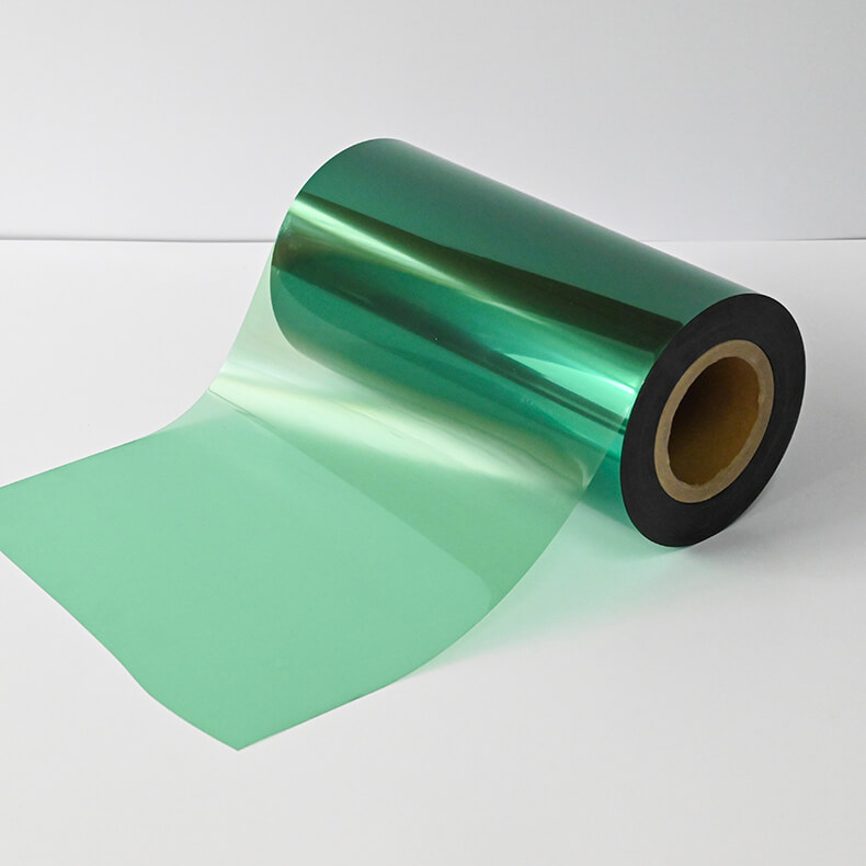 Green Pet Mylar polyester Green Pet feuille rouleau Film