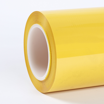 Film PET couleur polyester jaune BOPET en gros d'usine